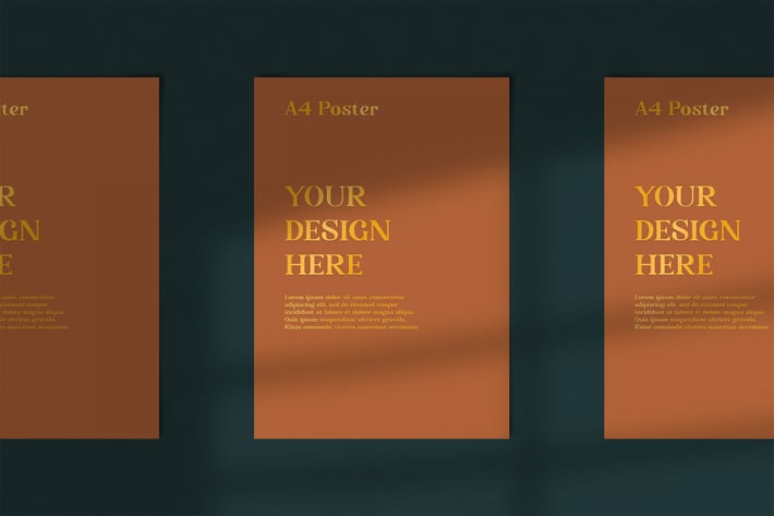 YDM Minimalistic Potrait Poster