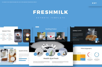 Freshmilk - Keynote Template