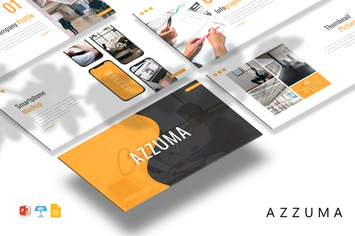 Azzuma - Business Presentation Template
