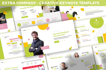 Extra Company - Creative Keynote Template