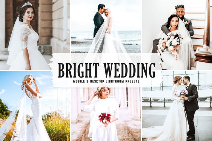 Bright Wedding Mobile & Desktop Lightroom Presets