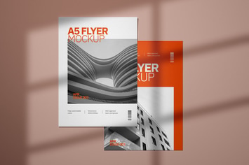 A5 Flyer Mockup