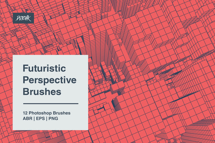 Futuristic Perspective Brushes