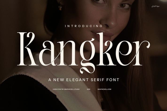 Kangker Modern Serif Font