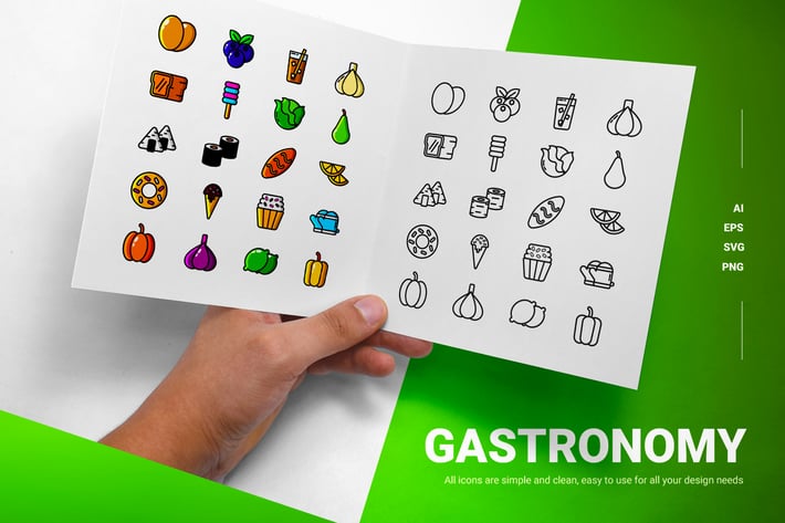Gastronomy - Icons