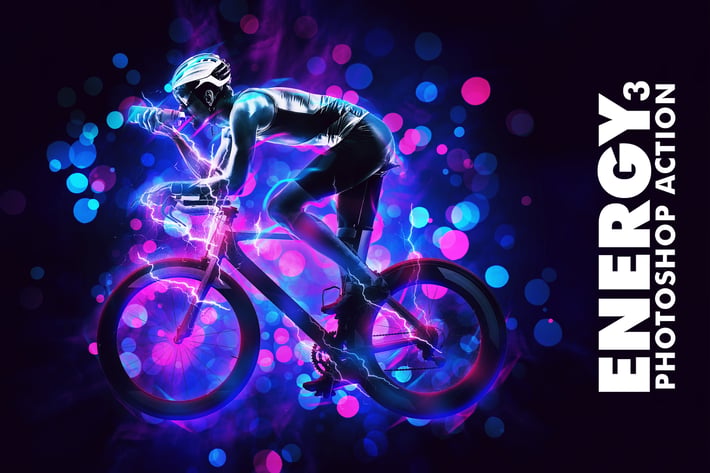 Energy 3 Photoshop Action