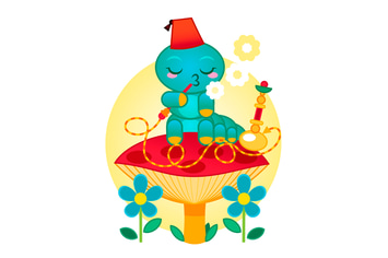 Simple Wonderland Caterpillar