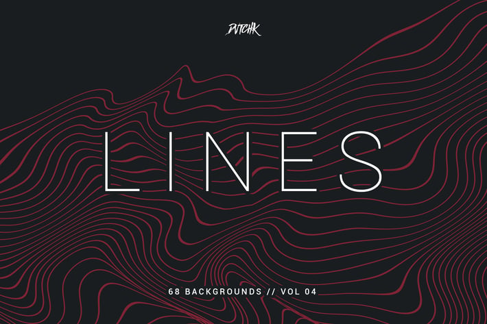 Lines | Abstract Wavy Backgrounds | Vol. 04