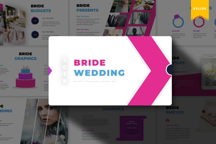 Bride Wedding | Google Slides Template