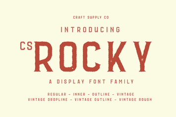 CS Rocky Font