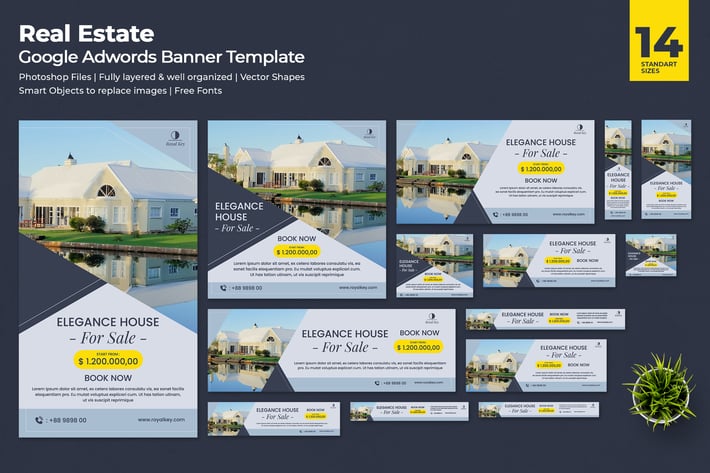 Real Estate Google Ads Banners