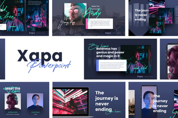 XAPA - Modern Powerpoint Template
