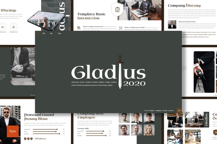Gladius - Powerpoint Template