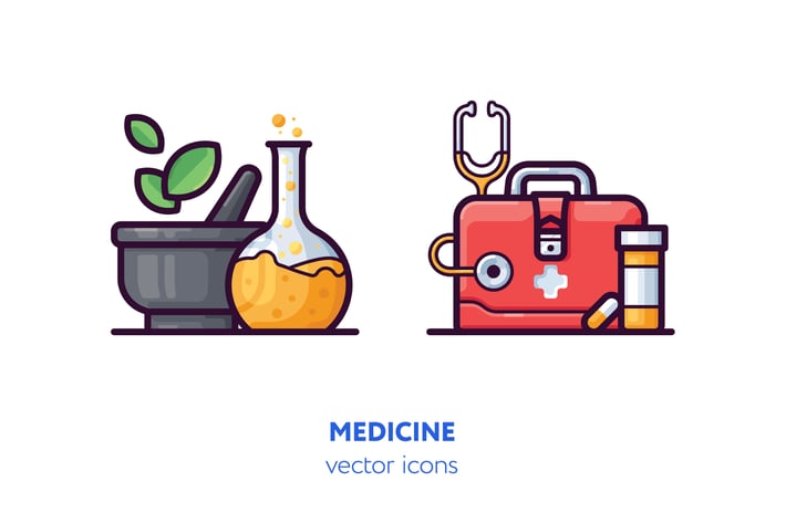 Medicine icons