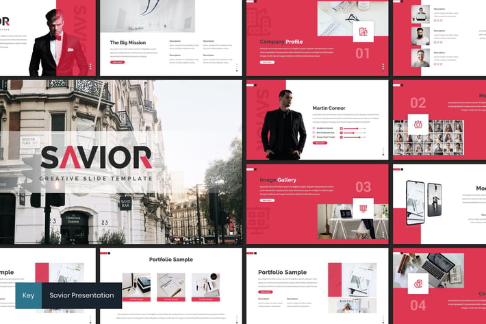 Savior - Business Keynote Template