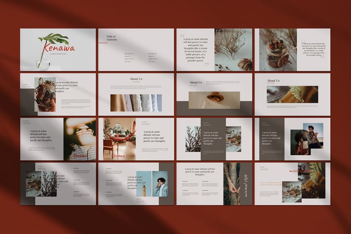 Kenawa - Keynote Presentation Template