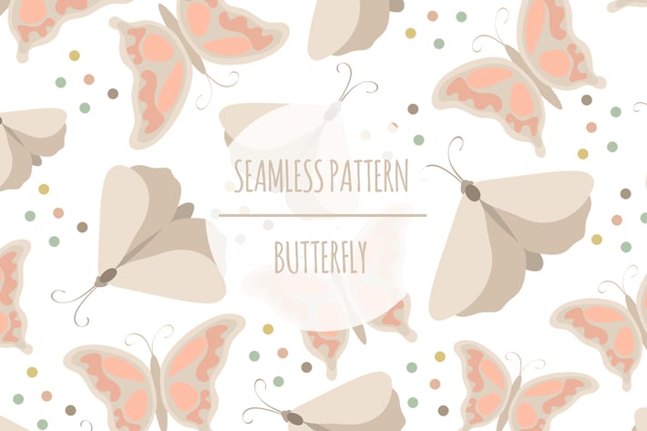 Butterfly – Seamless Pattern