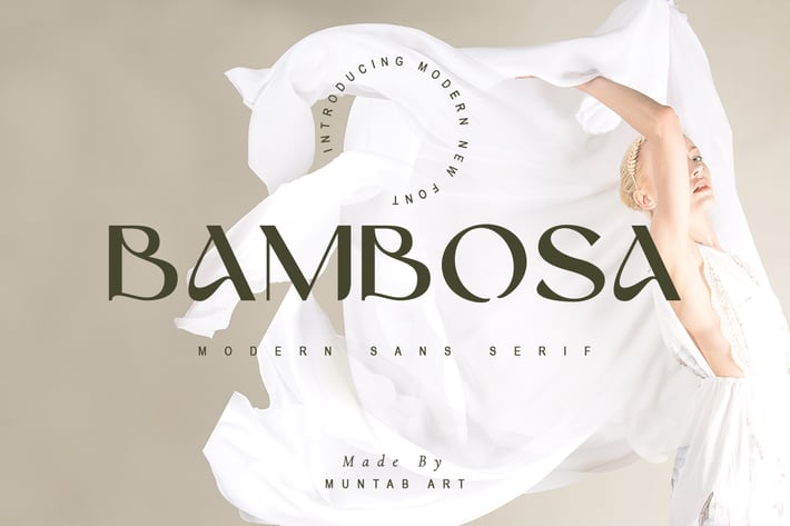 Bambosa | Modern Sans Serif