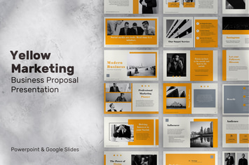 Yellow Marketing Presentation