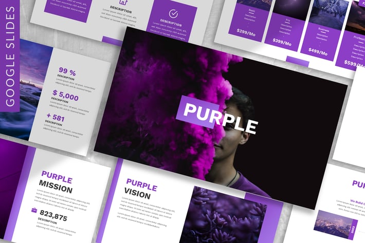 Purple - Business Google Slide Template