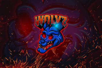 Wolvz - Esports Mascot Logo Template