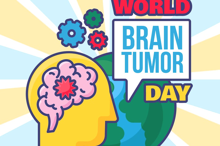 World Brain Tumor Day Illustration