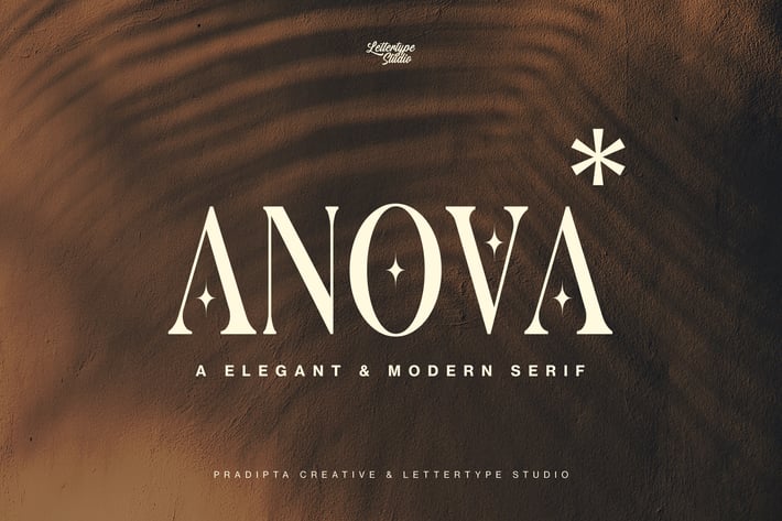 Anova a Elegant & Modern Serif
