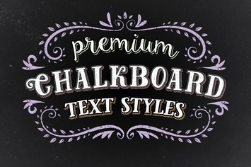 Premium Chalk Text Styles