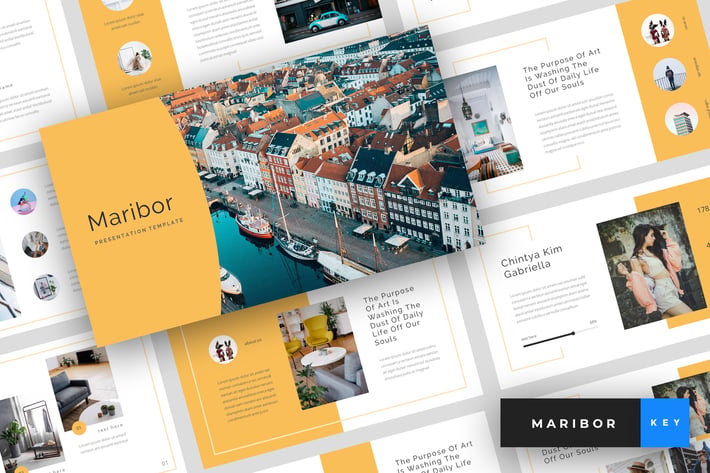Maribor - Creative Keynote Template