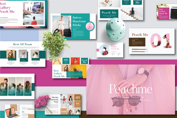 Peachme Creative Powerpoint Template