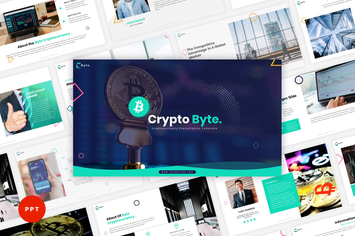 Byte - Cryptocurrency PowerPoint Template