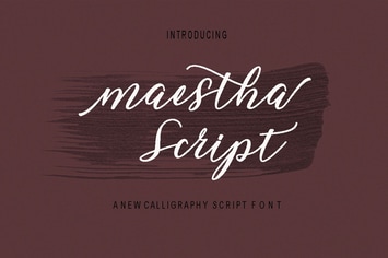 Maestha Fonts