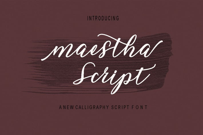 Maestha Fonts