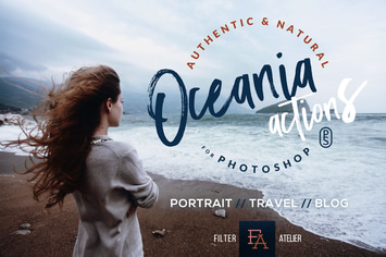 Oceania Photoshop Actions