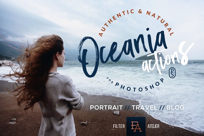 Oceania Photoshop Actions