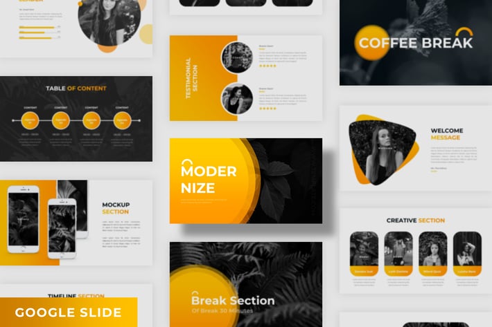 Modernize - Business Google Slide Template