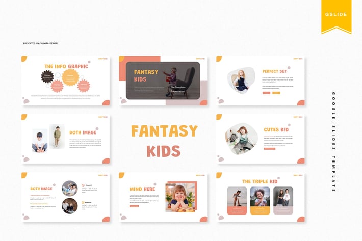 Fantasy Kids | Google Slides Template