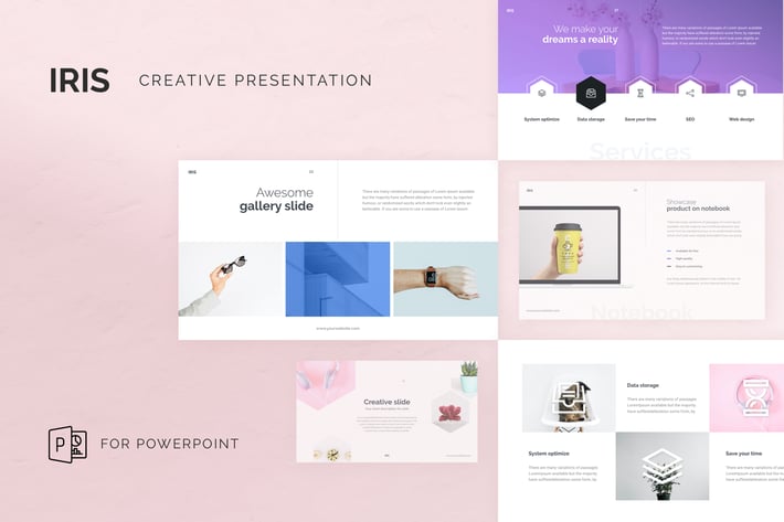 IRIS Creative PowerPoint Template