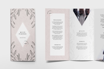 Multipurpose Trifold Flyer
