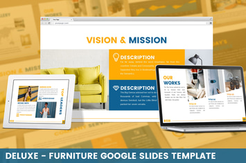 Deluxe - Furniture Google Slides Template
