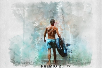Premio 2 Watercolor Photoshop Action