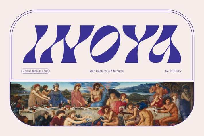 Inoya - Unique Typeface