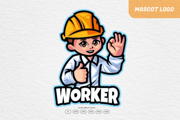Industrial Worker Logo