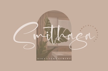 Smithasa Signature Script Font