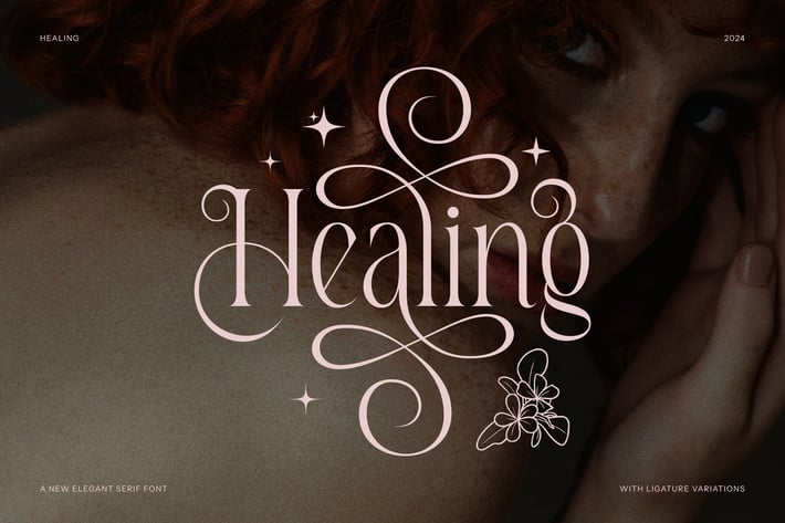 Healing Elegant Serif Font