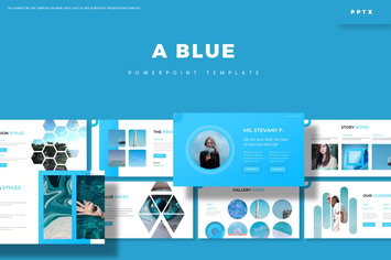 Blue - Powerpoint Template
