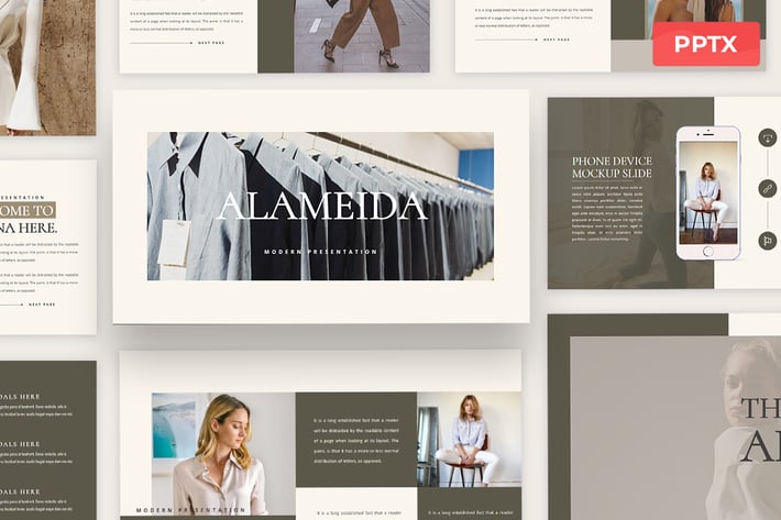 Alameida - Powerpoint Presentation Template