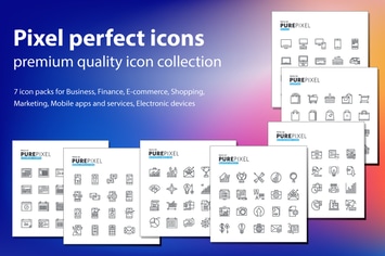 Pure Pixel Icons