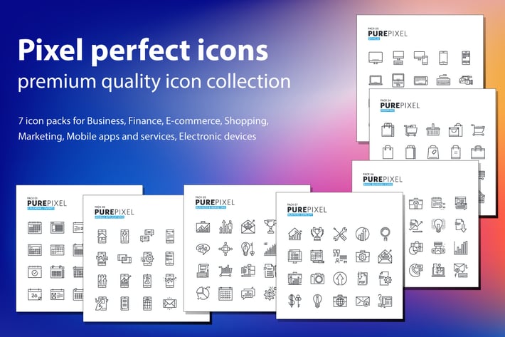 Pure Pixel Icons
