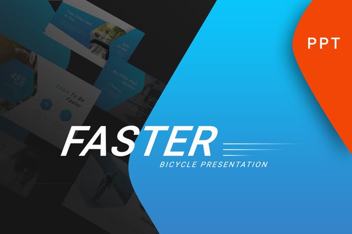 Faster - Sport Powerpoint Template